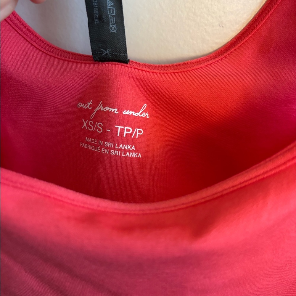 URBAN OUTDITTERS Out From Under Red BODYSUIT
